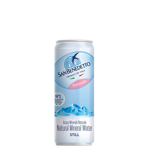 Acqua San Benedetto naturale cl 33 Lattina Still
