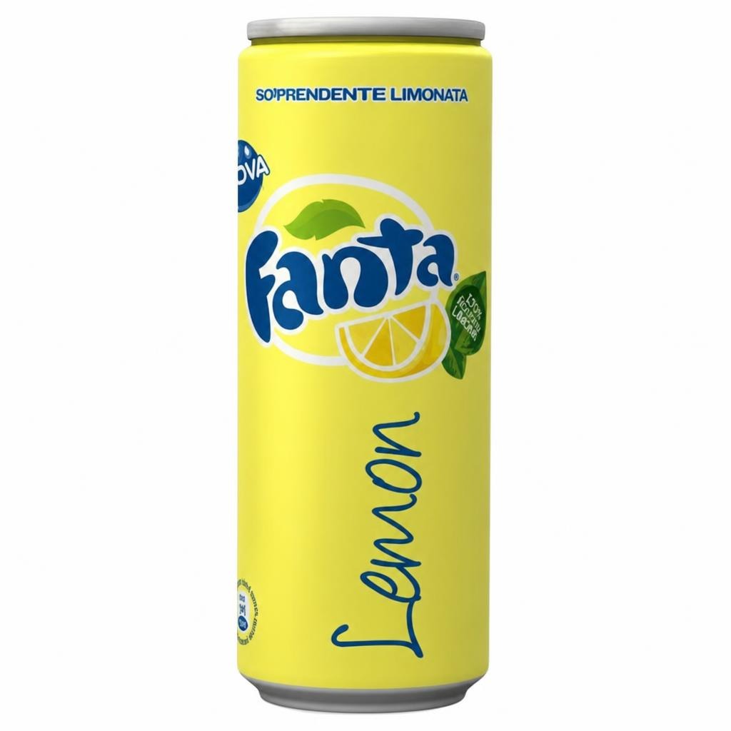 Fanta Lemon cl 33 Lattina