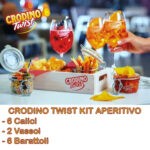 Kit Crodino Twist Aperitif 712517 con 6 Calici