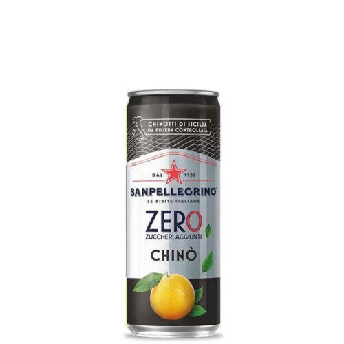 Chinotto Sanpellegrino Zero cl 33 lattina