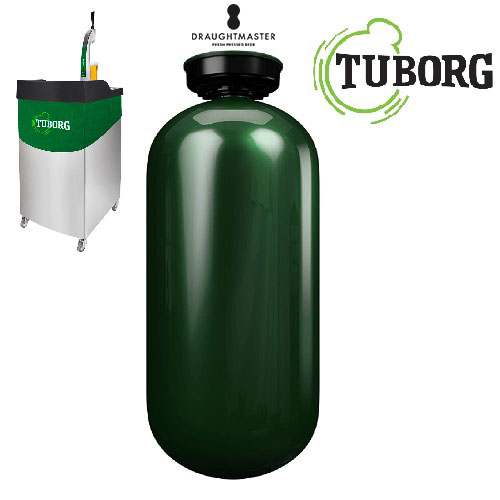 Birra fusto Tuborg lt 20 FLEX Draught Master (con tubicino)
