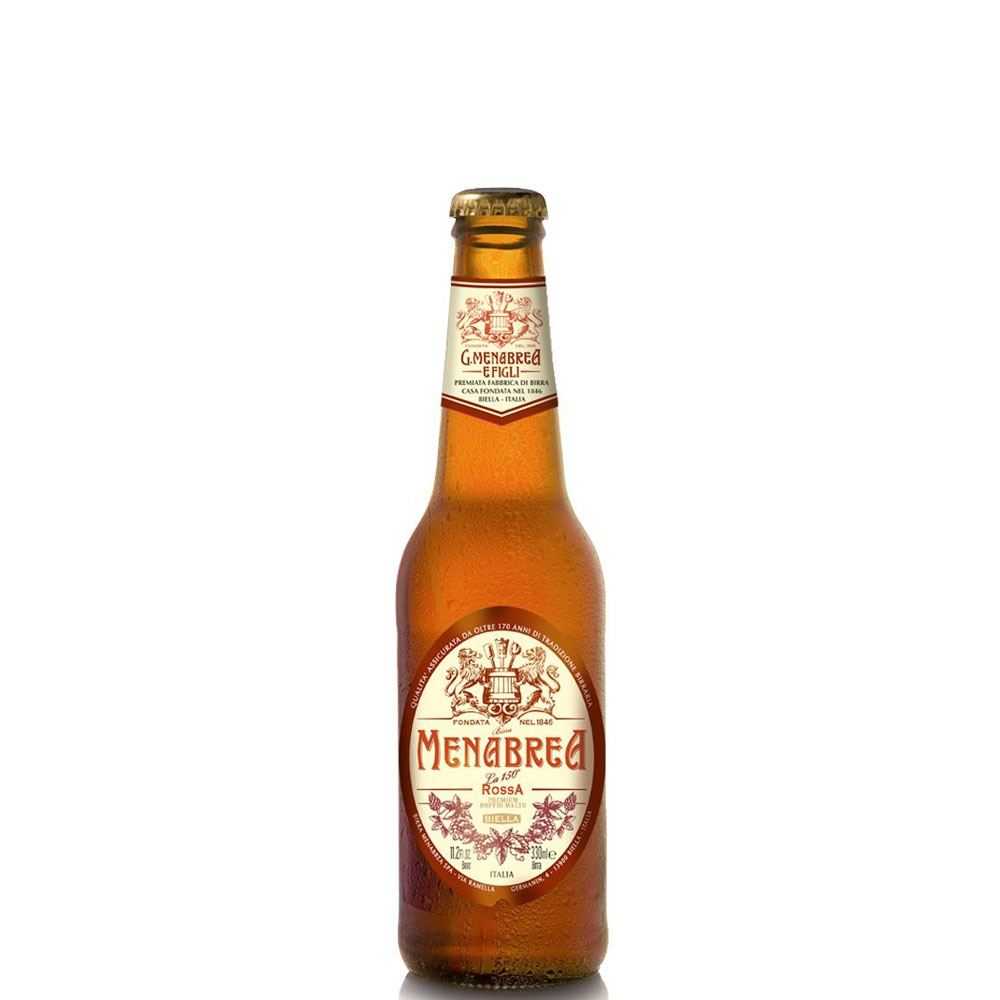 Birra Menabrea La 150° Rossa cl 33 Premium Doppio Malto
