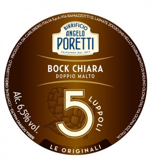 Birra Fusto BAP 5 Bock Chiara lt 20 MODULAR draught master