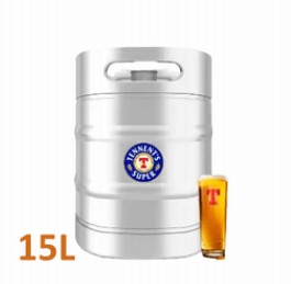 Birra fusto Tennent's super lt 15