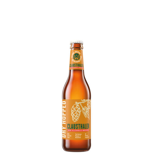 Birra Clausthaler Unfiltered Dry Hopped Analcolica cl 33