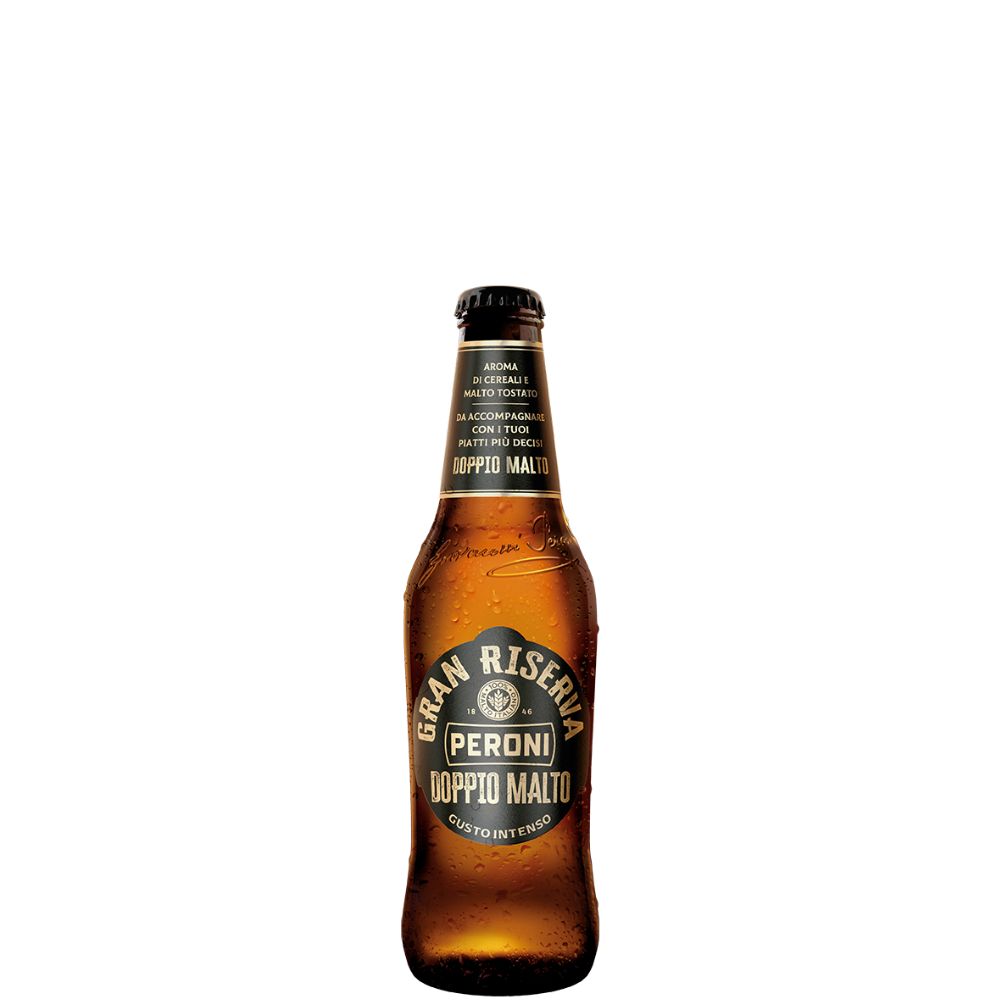 Birra Peroni gran riserva doppio malto cl 33 vap
