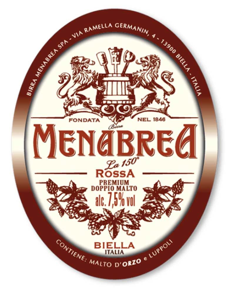 Birra Fusto Menabrea Doppio Malto rossa lt 15