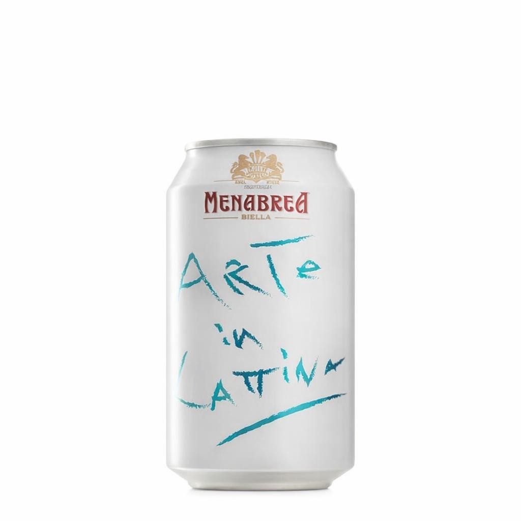 Birra Menabrea non filtrata cl 33 lattina