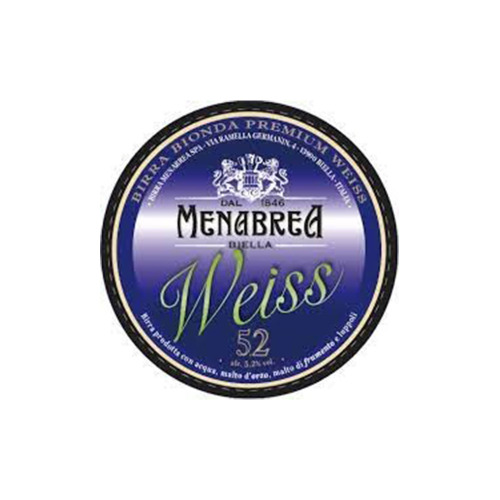 Birra Fusto Menabrea Weiss lt 15