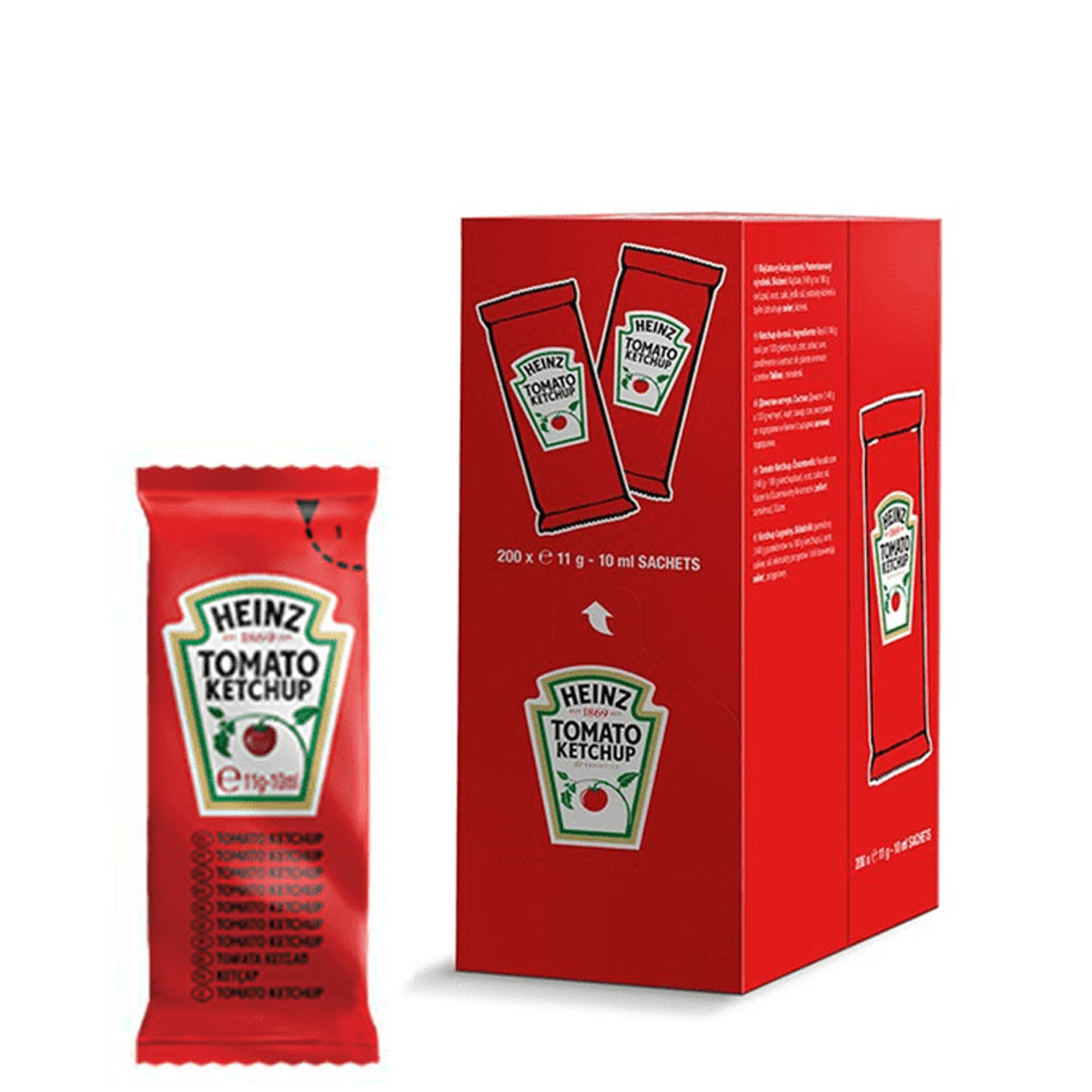Ketchup Heinz monodose g 11 Box (ml 10)