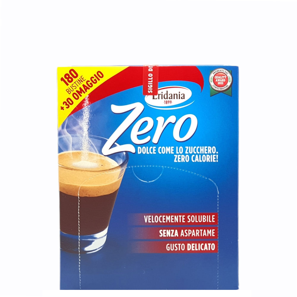 Dolcificante Edulcorante Eridania Zero Calorie 210 bustine