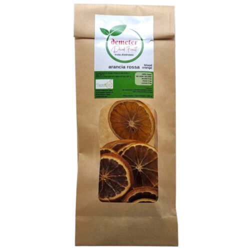 Frutta Disidratata Demeter Arancia Rossa gr 100 Tuttidi