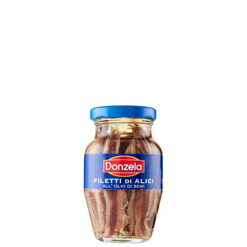 Filetti di Alici Donzela g 155 Olio di semi