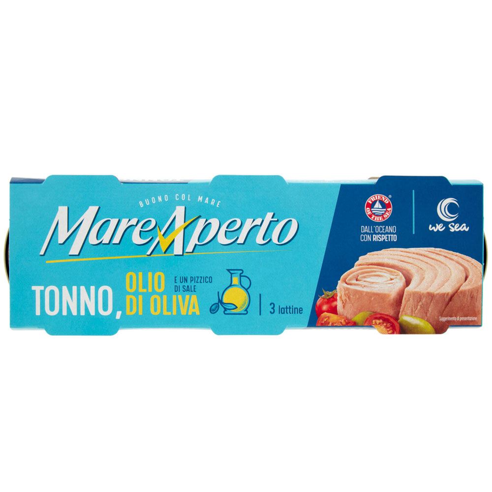 Tonno Mare Aperto Olio Oliva g 70 tris