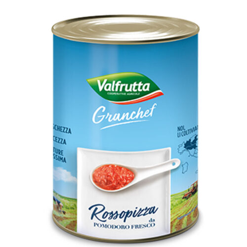 Rossopizza denso Valfrutta Granchef kg 4,100 latta