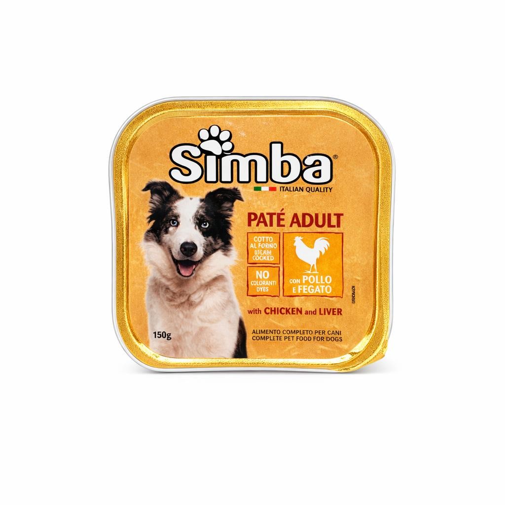 Simba patè cane pollo/fegato g 150