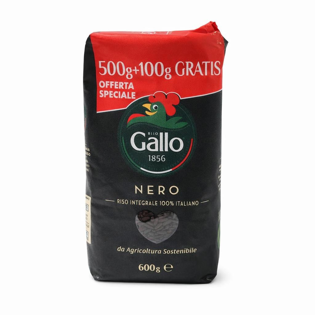 Riso Nero integrale Gallo g 600