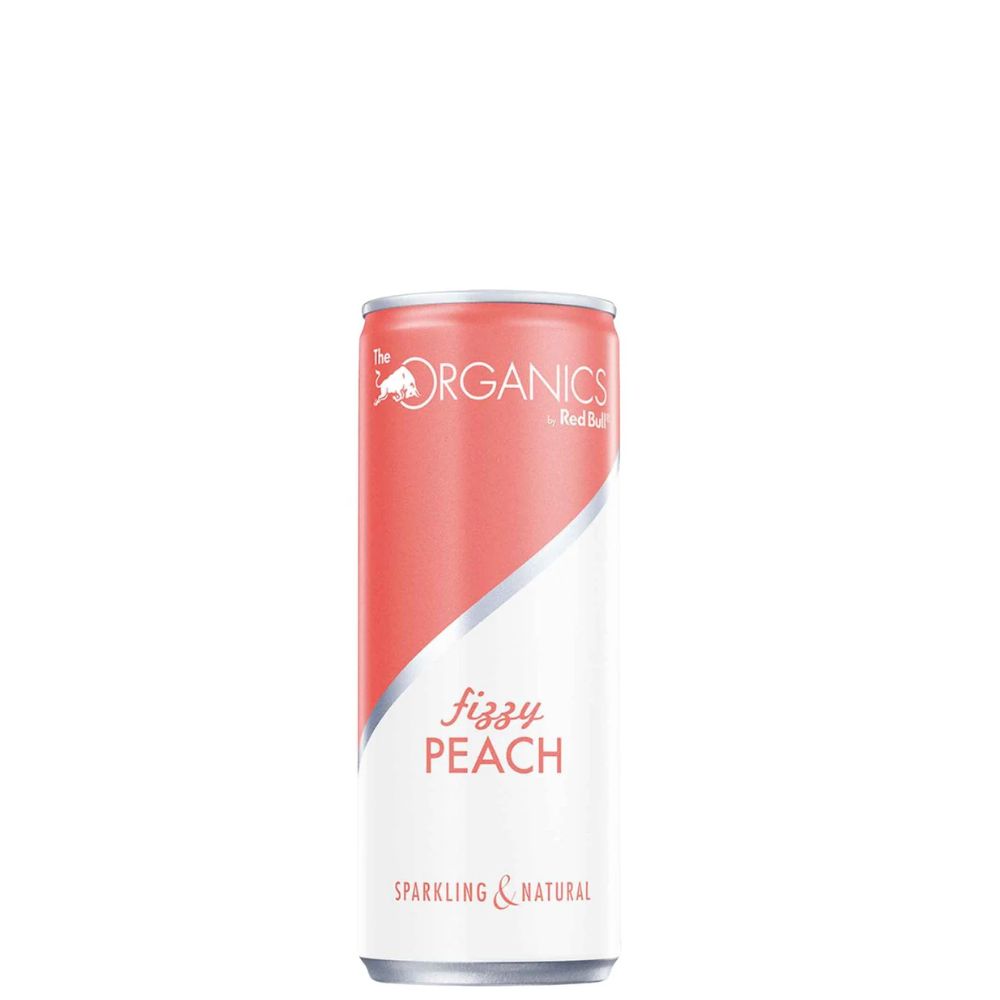 Red Bull Organic Fizzy Peach cl 25 lattina Pesca