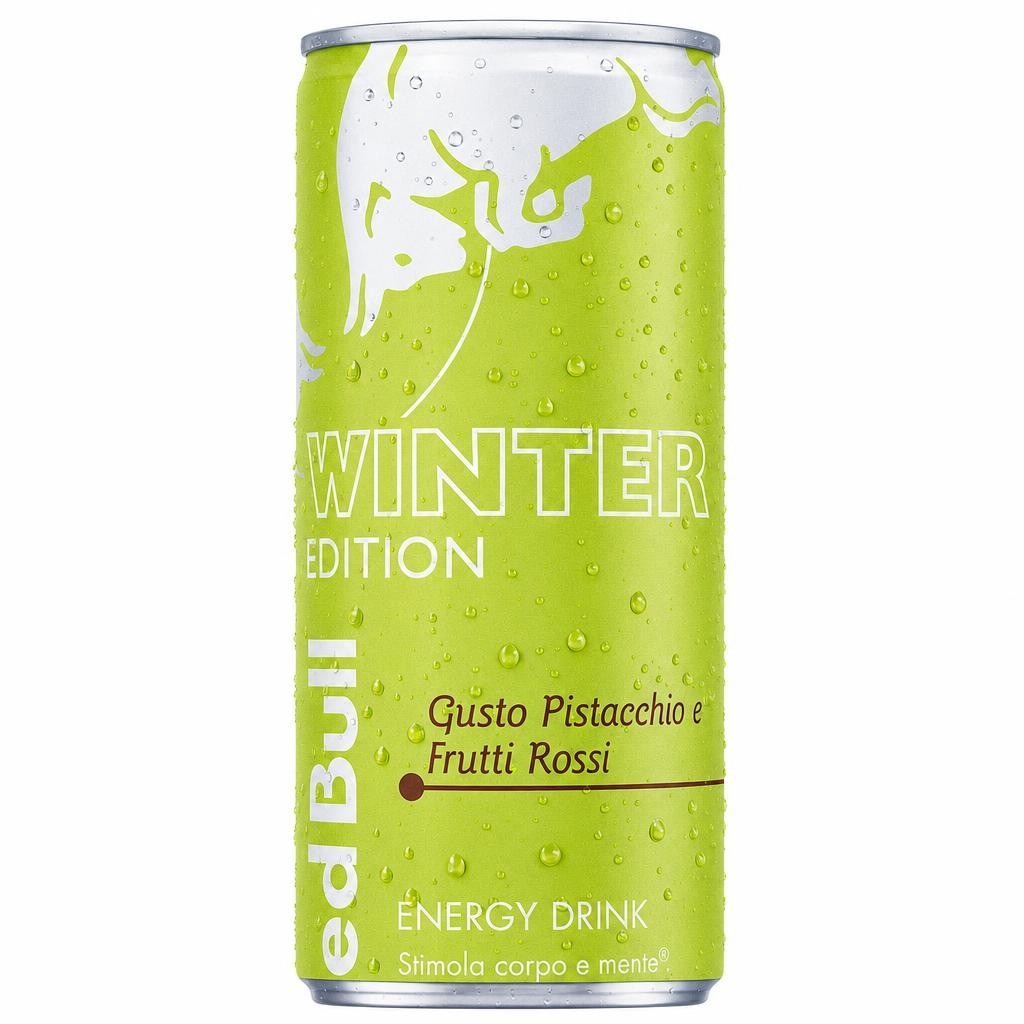 Red Bull Winter Edition (Pistacchio e frutti Rossi) cl 25 Lattina