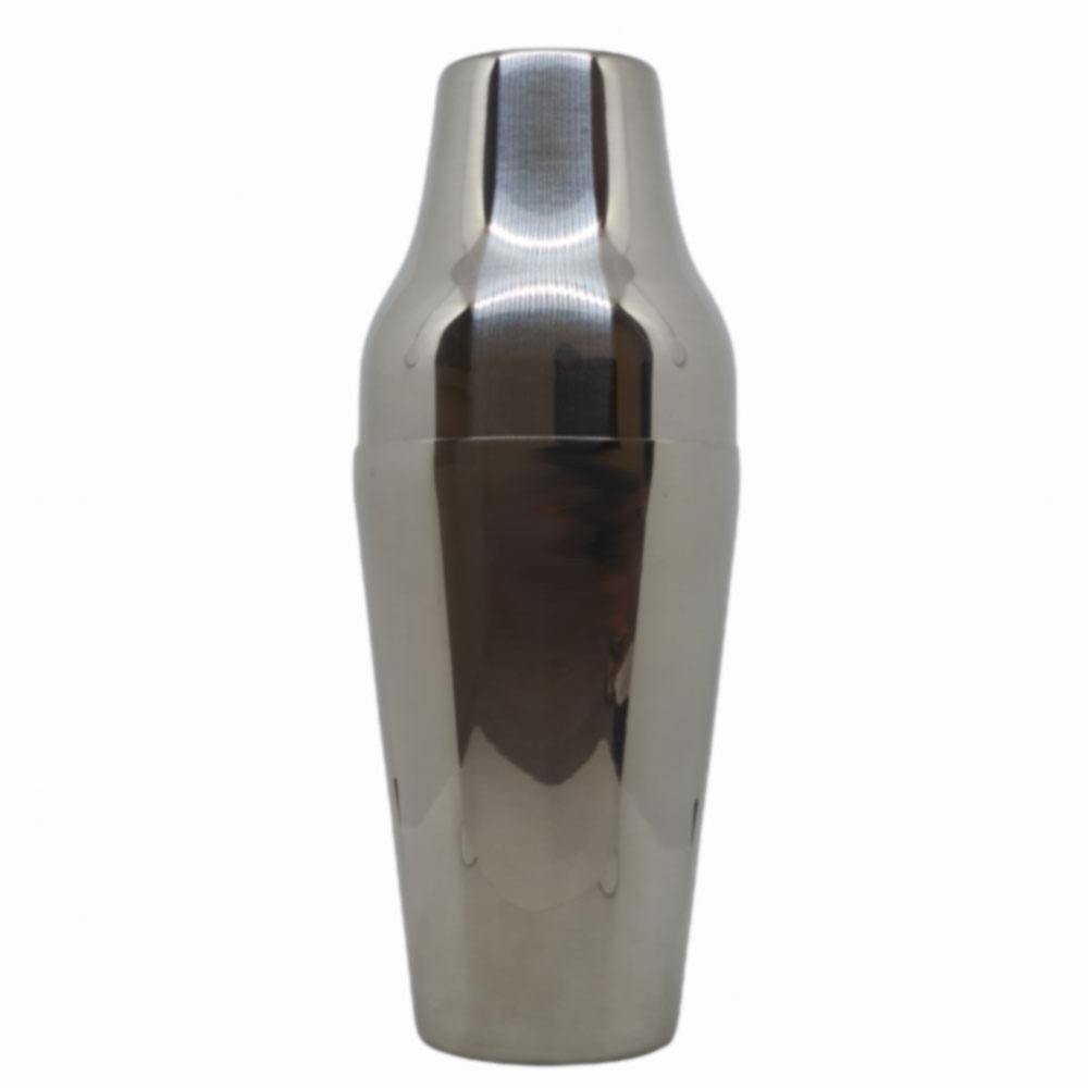 Shaker Parisienne Boston + Cobbler ml 75 Silver in Acciaio Bar Universe