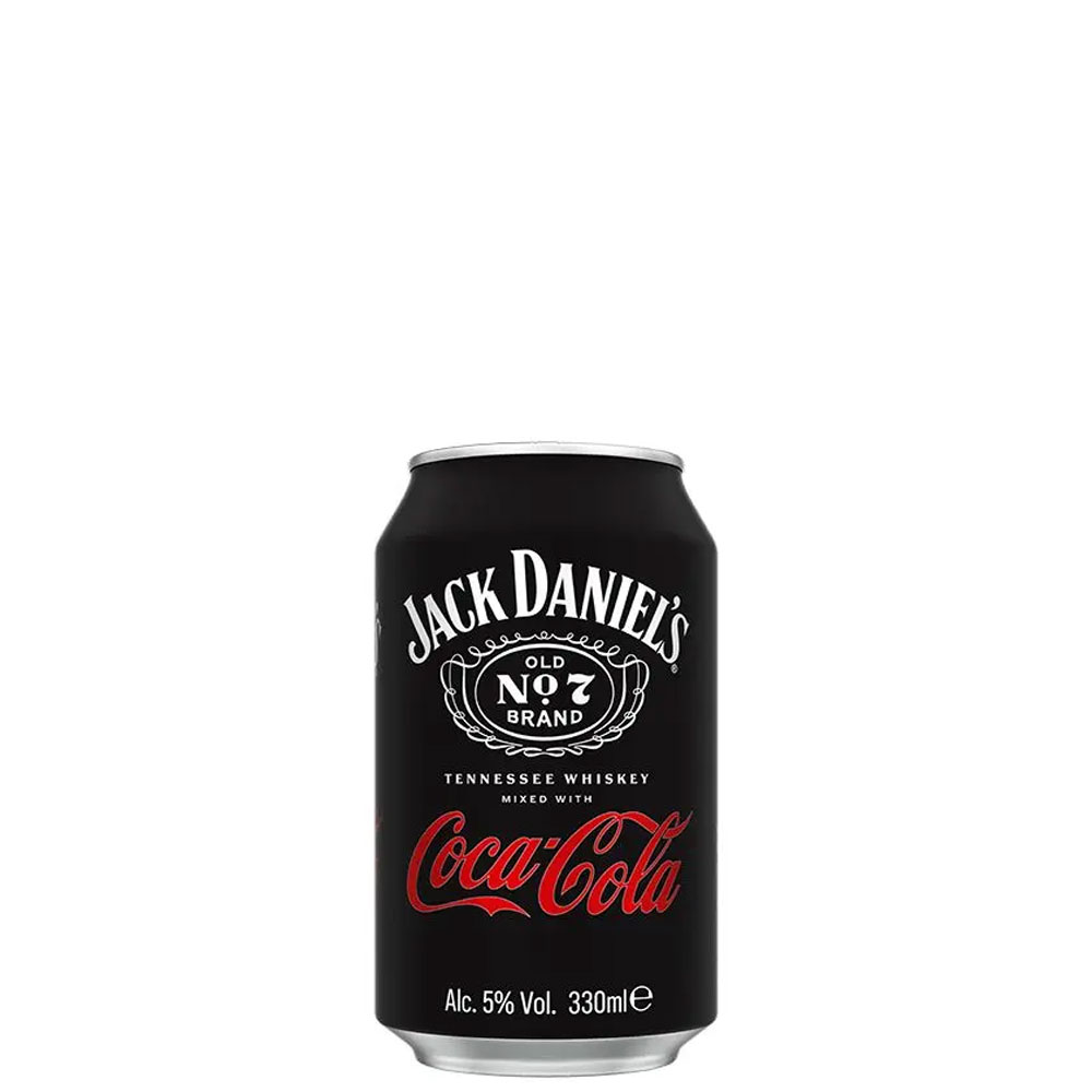 Jack Daniel's & Coca Cola cl 33 lattina