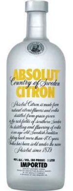 Vodka Absolut Citron lt 1