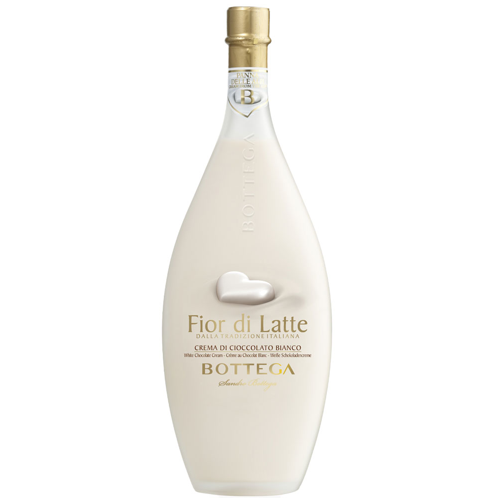 Crema Bottega Fior di Latte cl 50 Cioccolato Bianco e Grappa