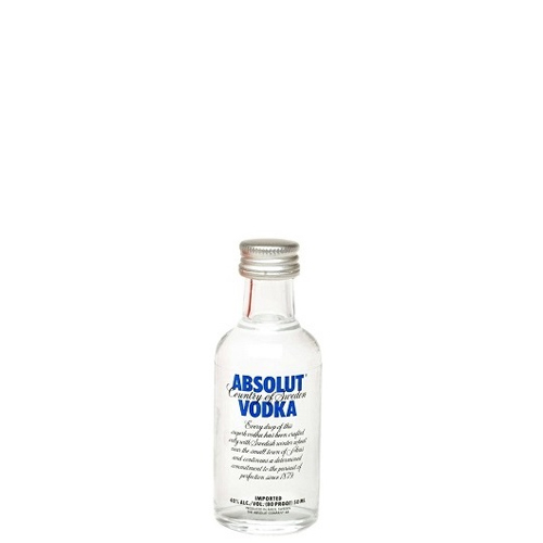 Vodka Absolut cl 5 mignon
