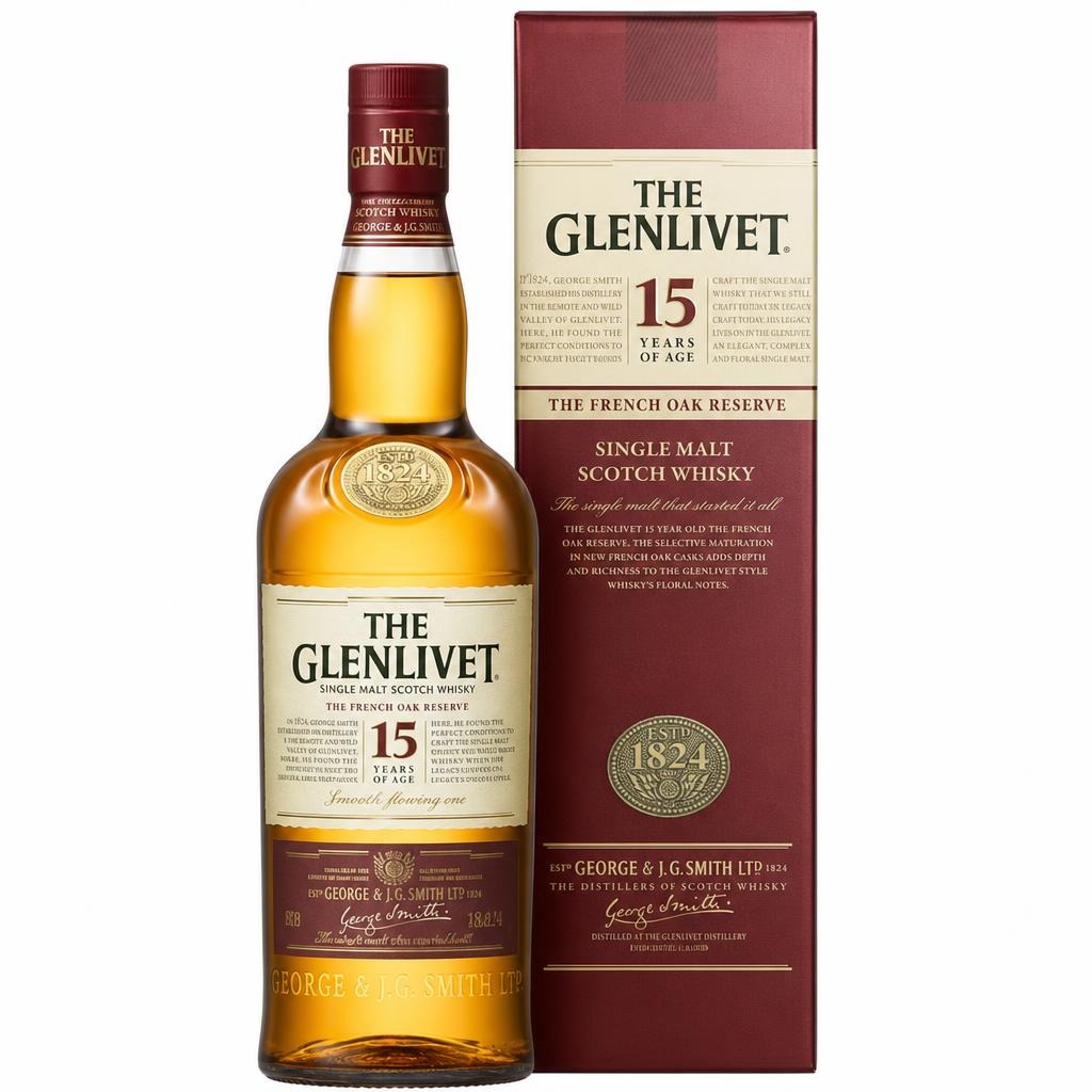 Whisky The Glenlivet 15 anni cl 70 Astucciato