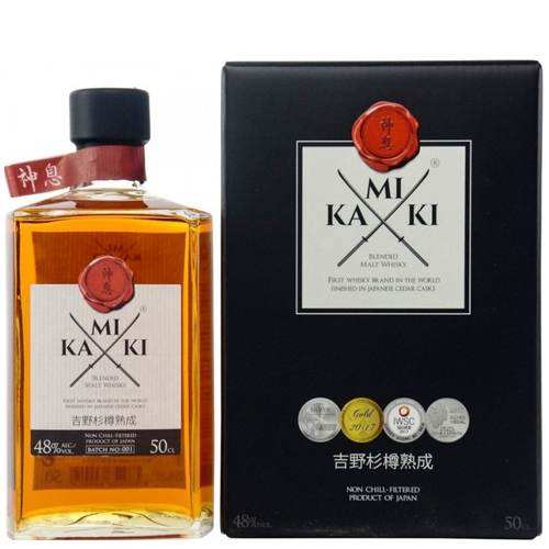 Whisky Blended Malt Kamiki cl 50 Astucciato