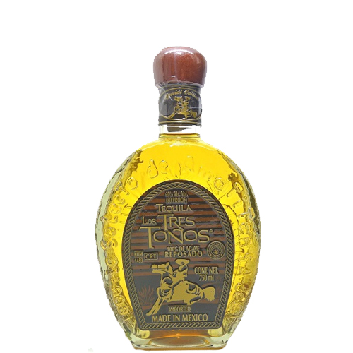 Tequila Los Tres Toños Reposado cl 70 100% Agave
