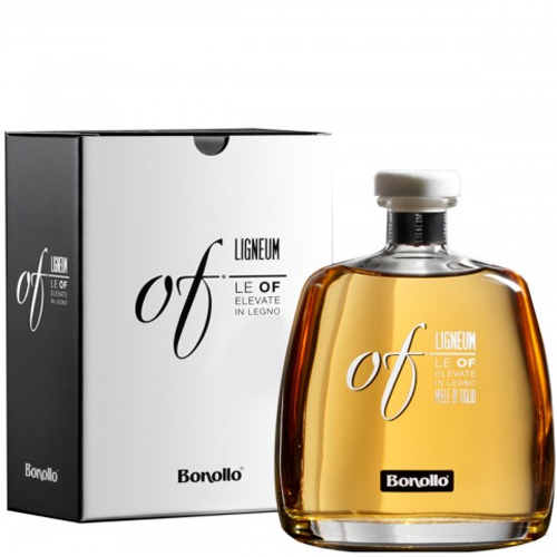 Grappa Bonollo Of Ligneum cl 70 Astucciato Miele di Tiglio