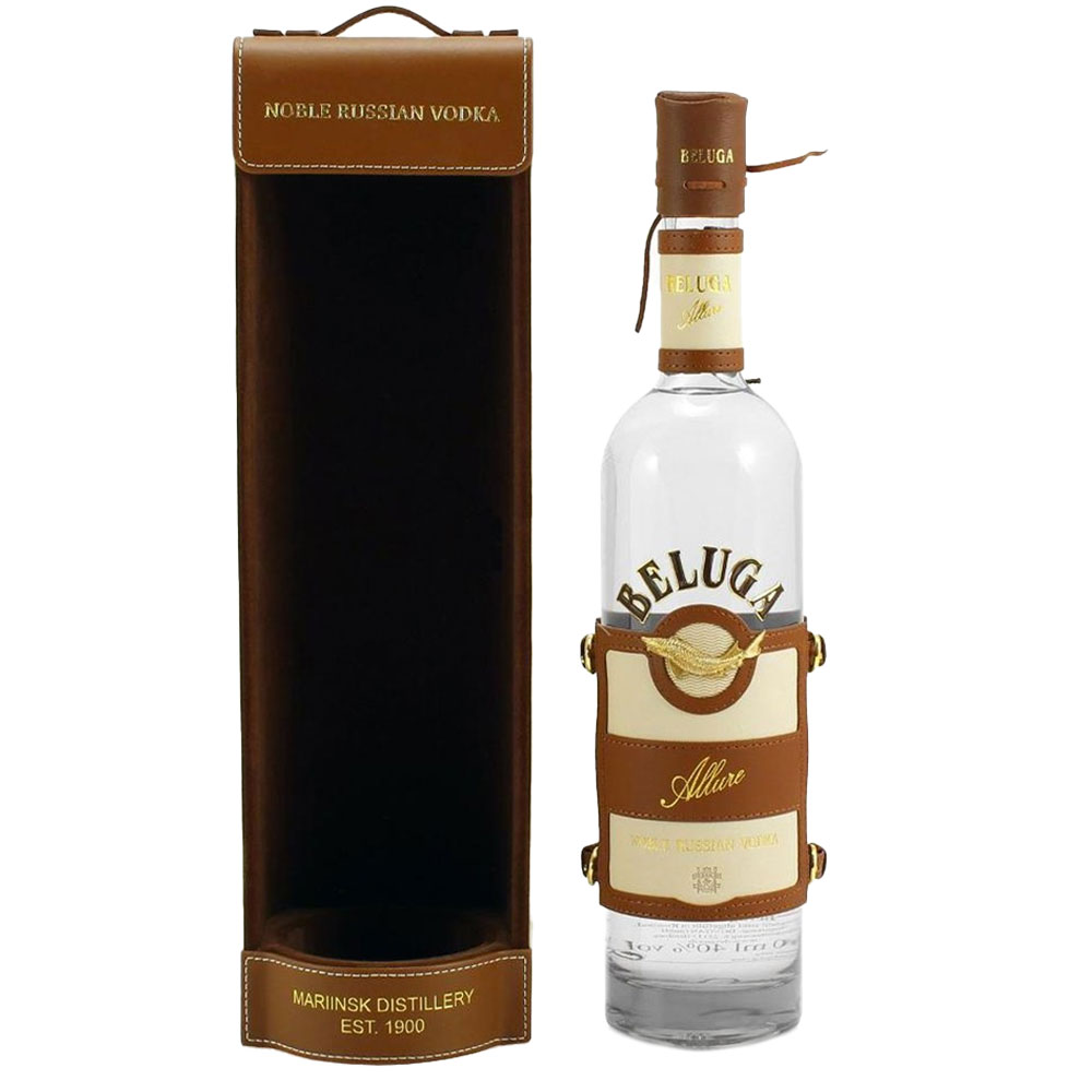 Vodka Beluga Noble Allure cl 70 Astuccio in pelle