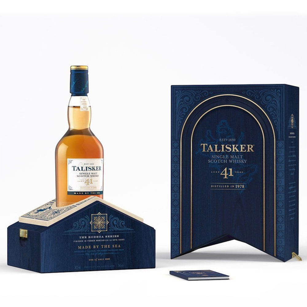 Whisky Talisker 41 anni The Bodega Series cl 70 Cassetta legno - immagine 2