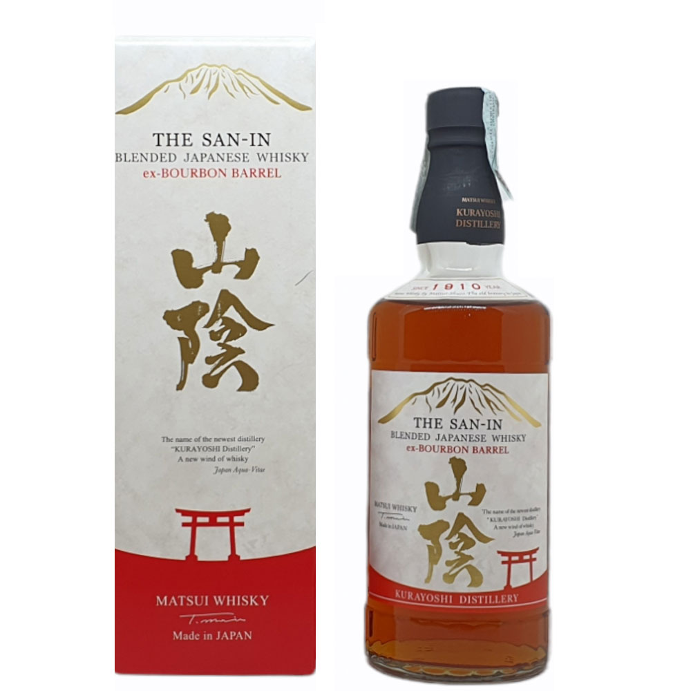 Whisky San-In Matsui Blended Ex Bourbon Barrel cl 70 Giappone Astucciato