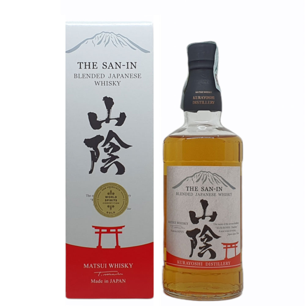 Whisky San-In Matsui Blended Japanese cl 70 Astucciato Giappone - Terranova  Alimenti