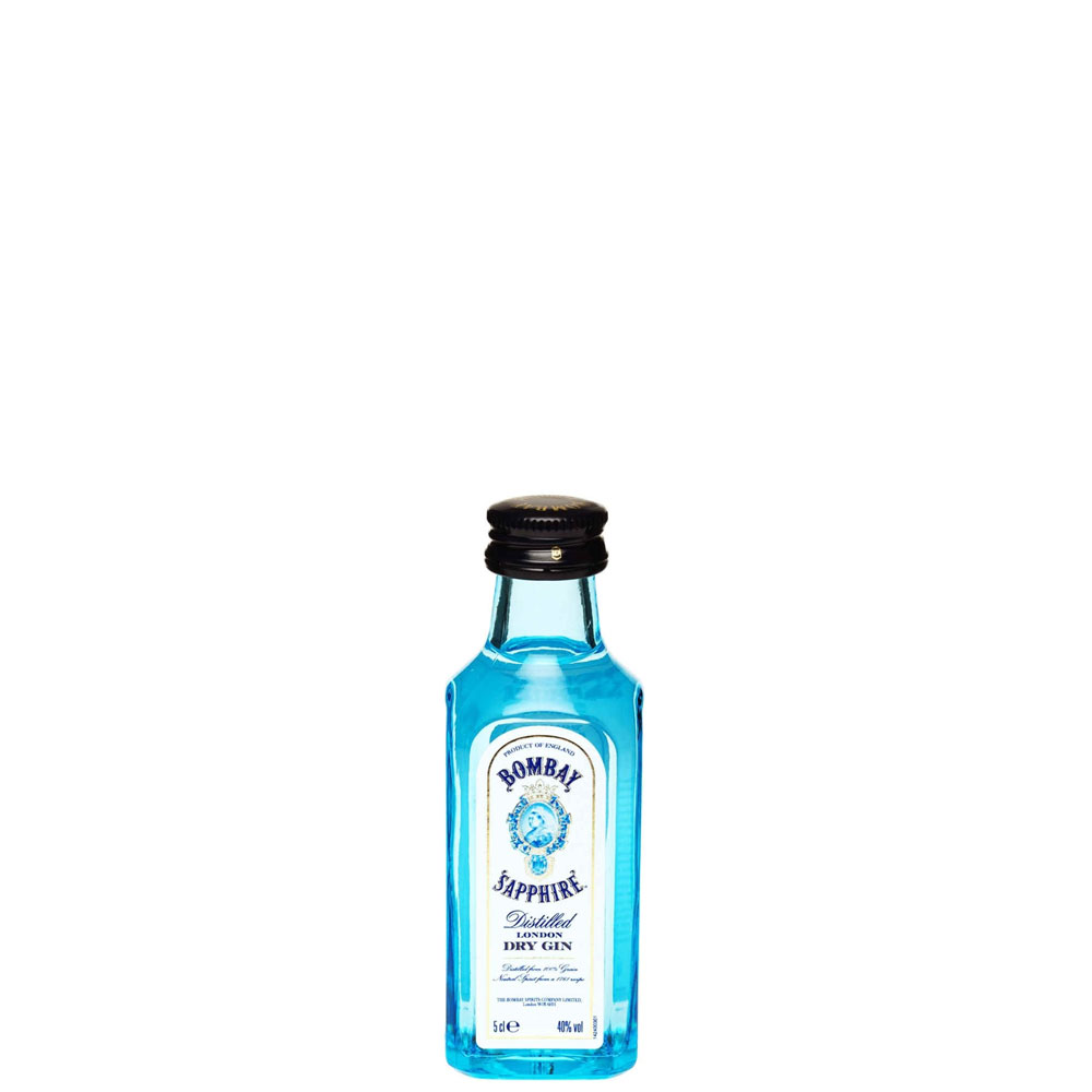 Gin Bombay dry london Sapphire cl 5 mignon
