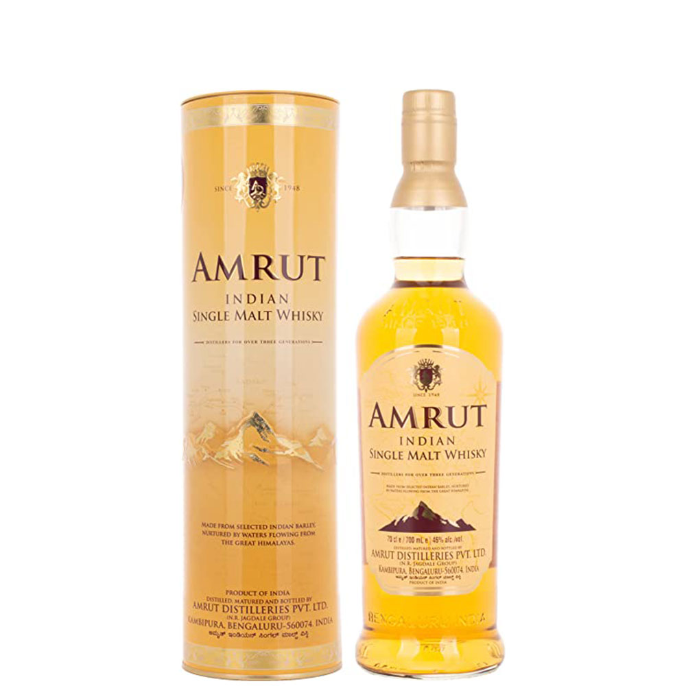 Whisky Amrut Indian cl 70 Astucciato
