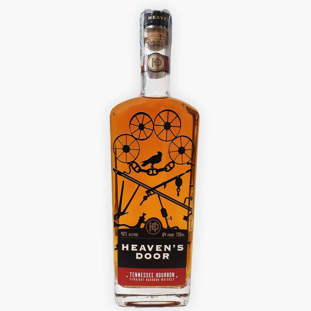 Whiskey Heaven's Door cl 70 Tennessee Straight Bourbon