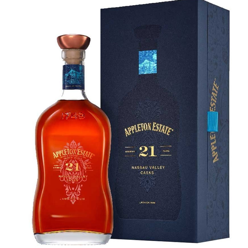 Rum Appleton 21 Anni cl 70 Nassau Valley Cask Astucciato
