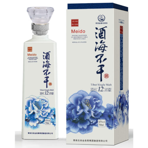 Whisky Jiu Hai Bu Gan Meido 12 anni cl70 Astucciato Cina