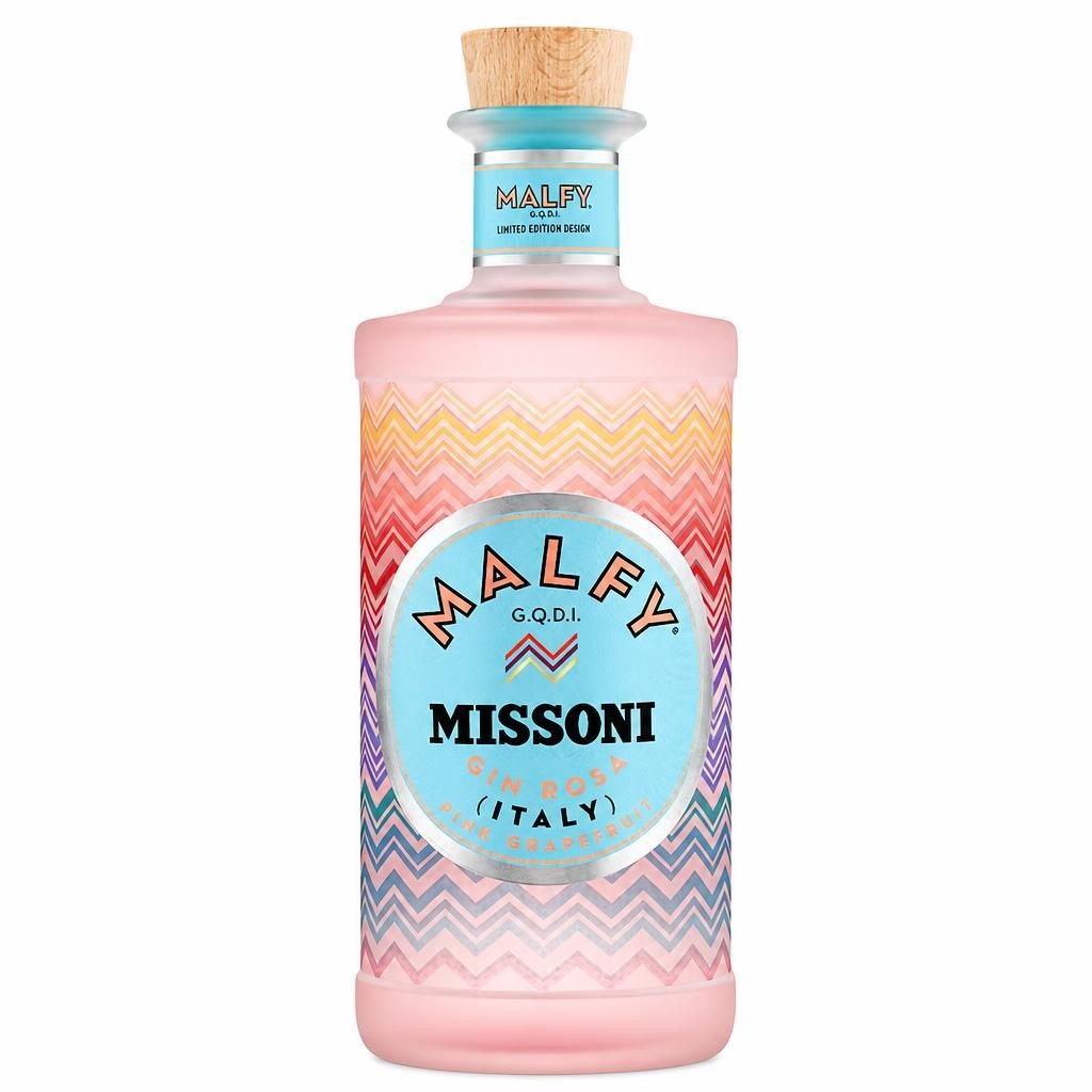 Gin Malfy Rosa MISSONI CL 70 Limited Edition Design
