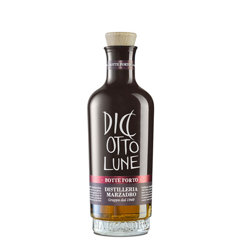 Grappa Marzadro Diciotto Lune cl 70 Botte Porto Riserva