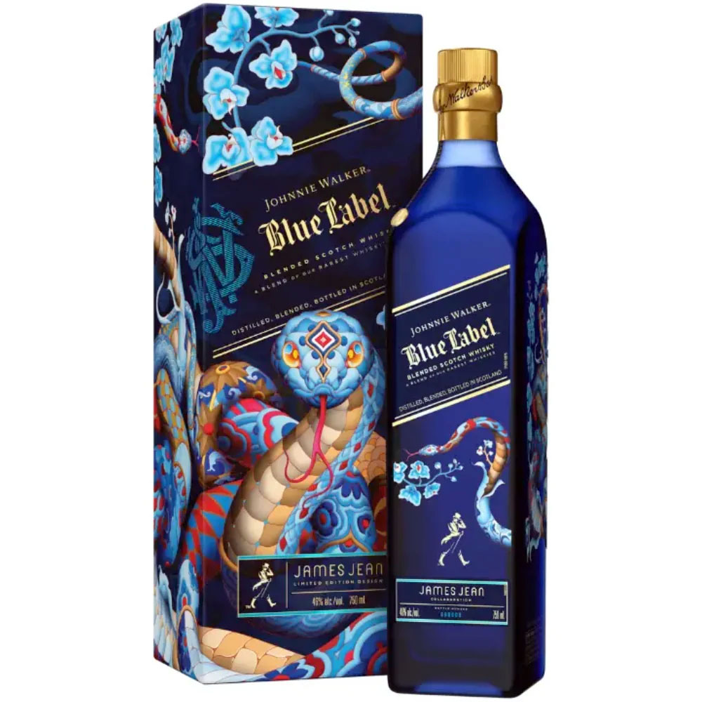 Whisky J.Walker Blue Label James Jean cl 70 Lunar New Year Astucciato