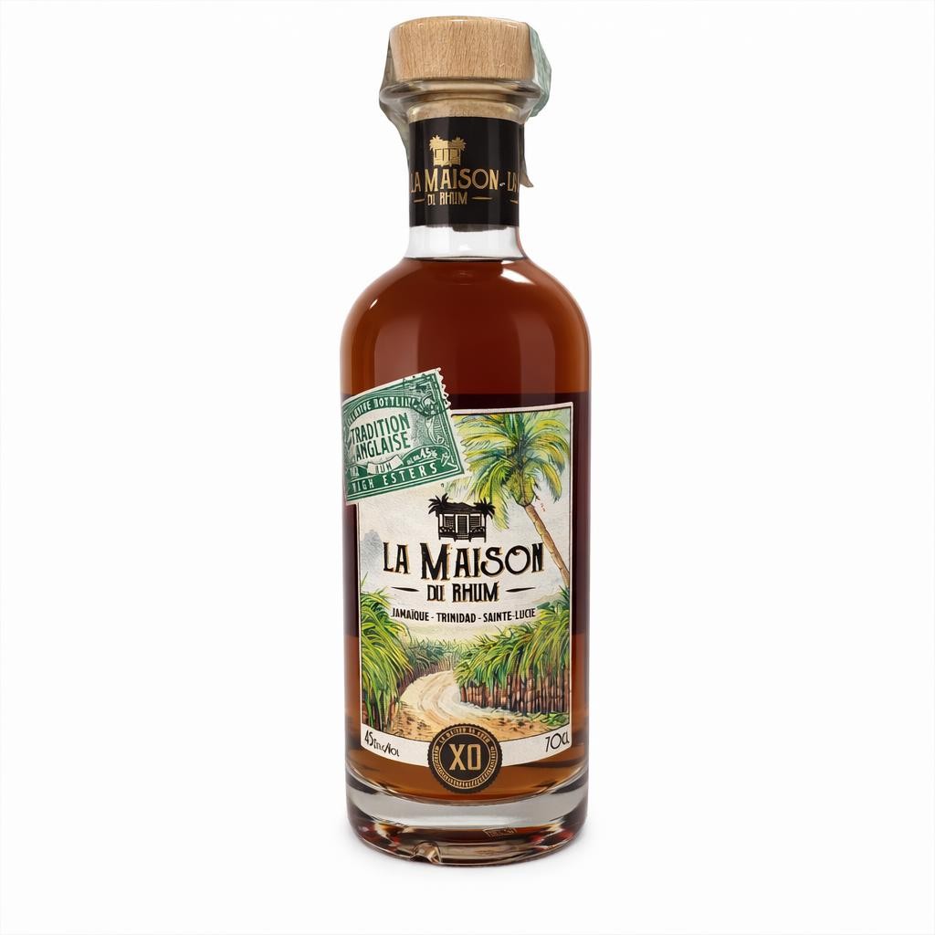 Rum La Maison du rhum XO Jamaique- trinidad- sainte lucie cl 70