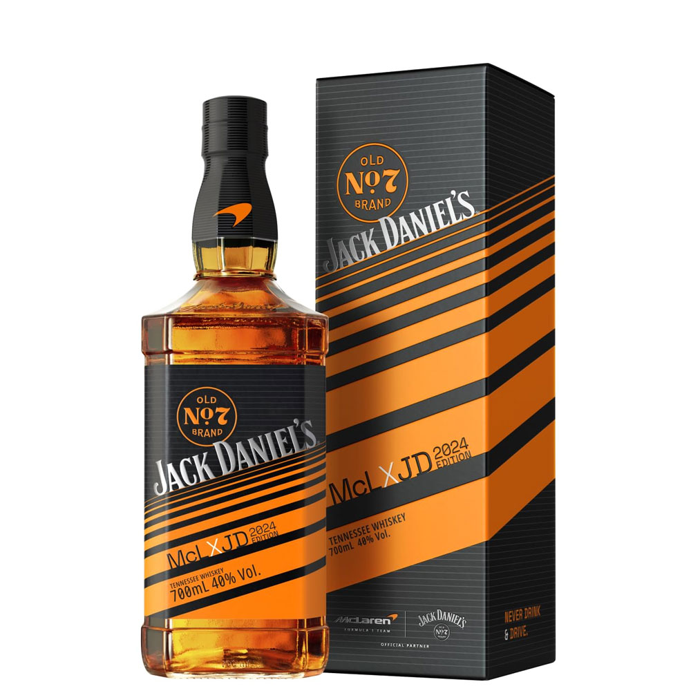 Whisky Jack Daniel's Old 7 MCLAREN cl 70 Astucciato