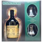 Rum Diplomatico Seleccion De Familia + 2 bicchieri cl 70 Astucciato