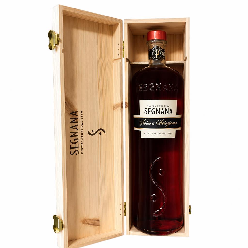 LQ6500 Grappa Trentina Segnana invecchiata lt 2 cassa di legno