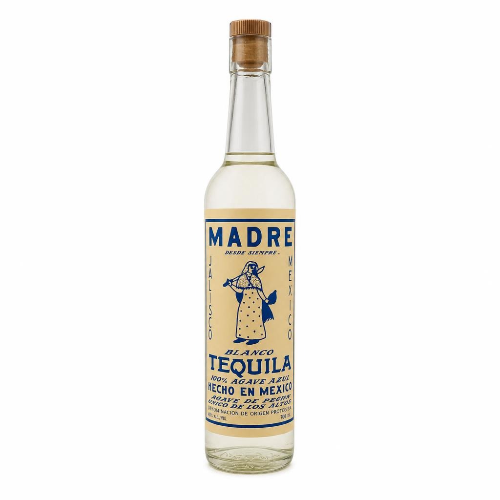 Tequila blanco agave jalisco Madre cl 70