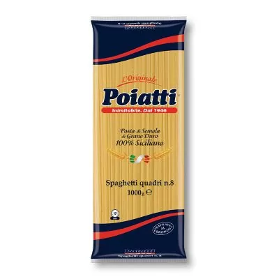 Pasta Poiatti spaghetti quadri kg 1